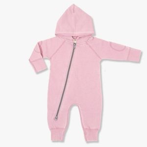 SAPLING - Vintage Pink | Hooded Romper